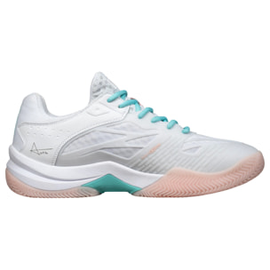 Zapatillas de pádel AT10 LUX Blanco/Potpurri