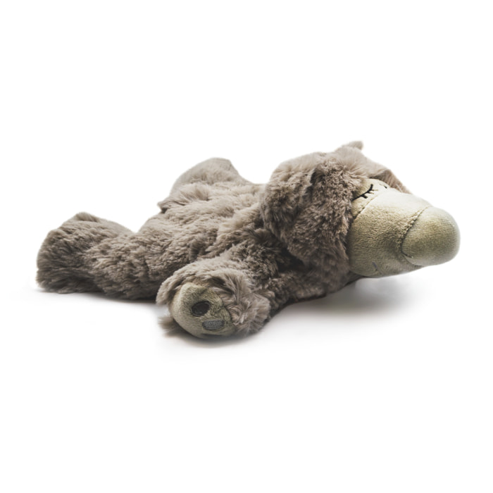 PELUCHE TÉRMICO: OSO DORMILÓN GRIS