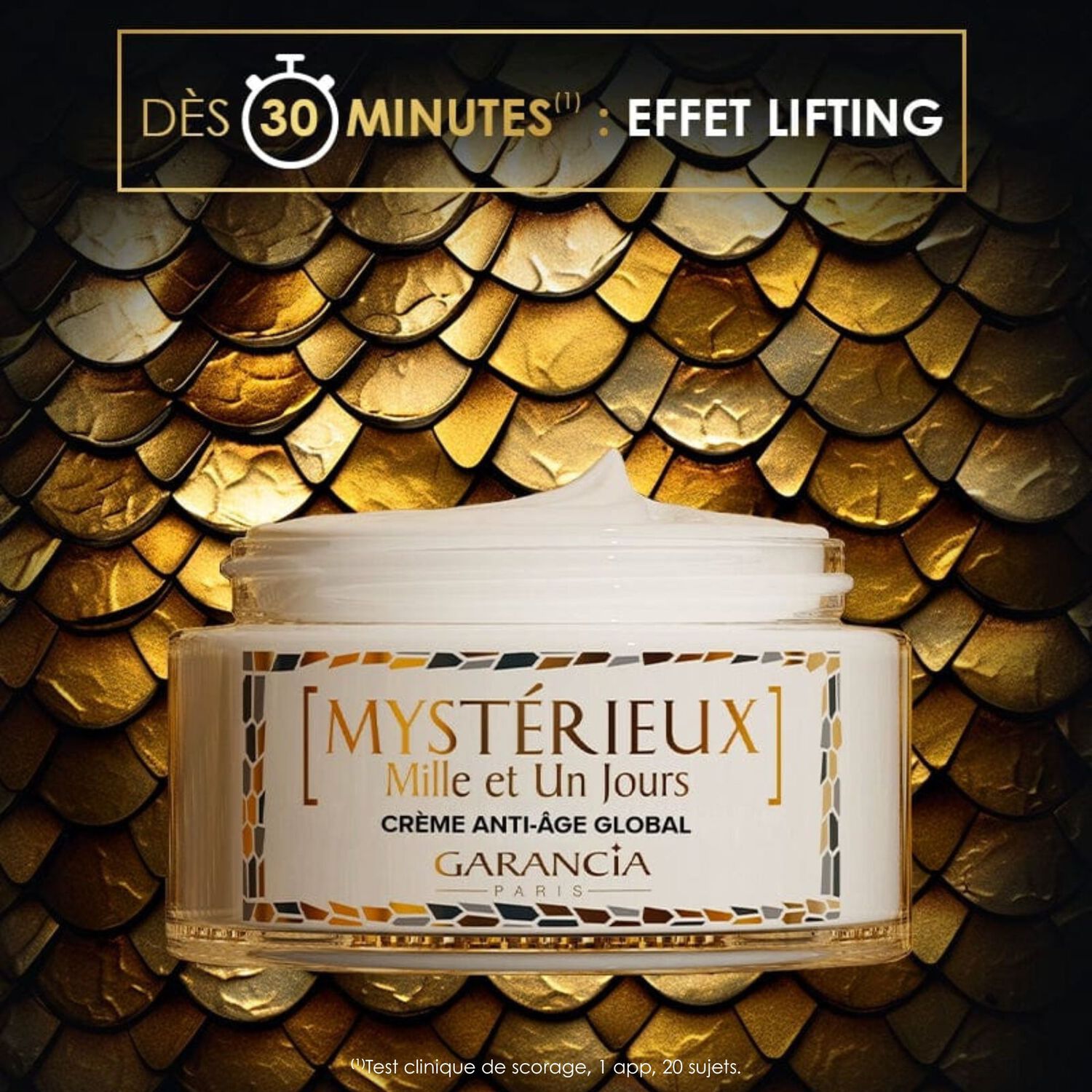 Mystérieux Mille et Un Jours - Crème de Jour Anti-Âge Global - Peaux normales à sèches 30 ml