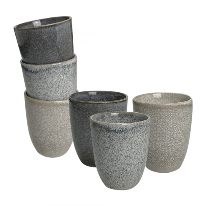 Lot de 6 tasses, ZAO