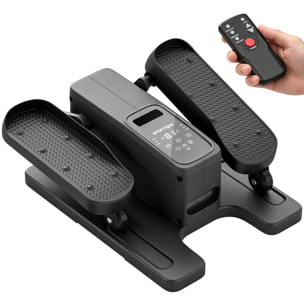 Mini Elíptica Eléctrica para Personas Mayores con 12 Velocidades, 12 Programas Automáticos, Control Remoto, Pedaleador Eléctrico Silencioso Portátil con Pantalla LED y Pedales Antideslizantes