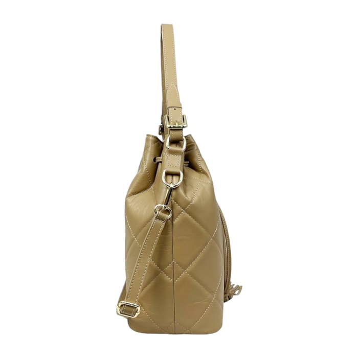 Borsa a spalla Cheval Firenze Nicole Taupe