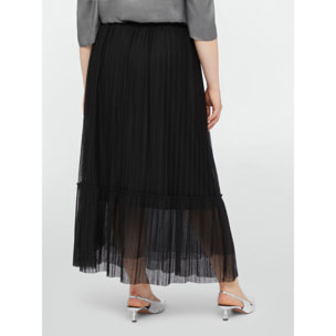 Fiorella Rubino - Gonna lunga in tulle - Nero