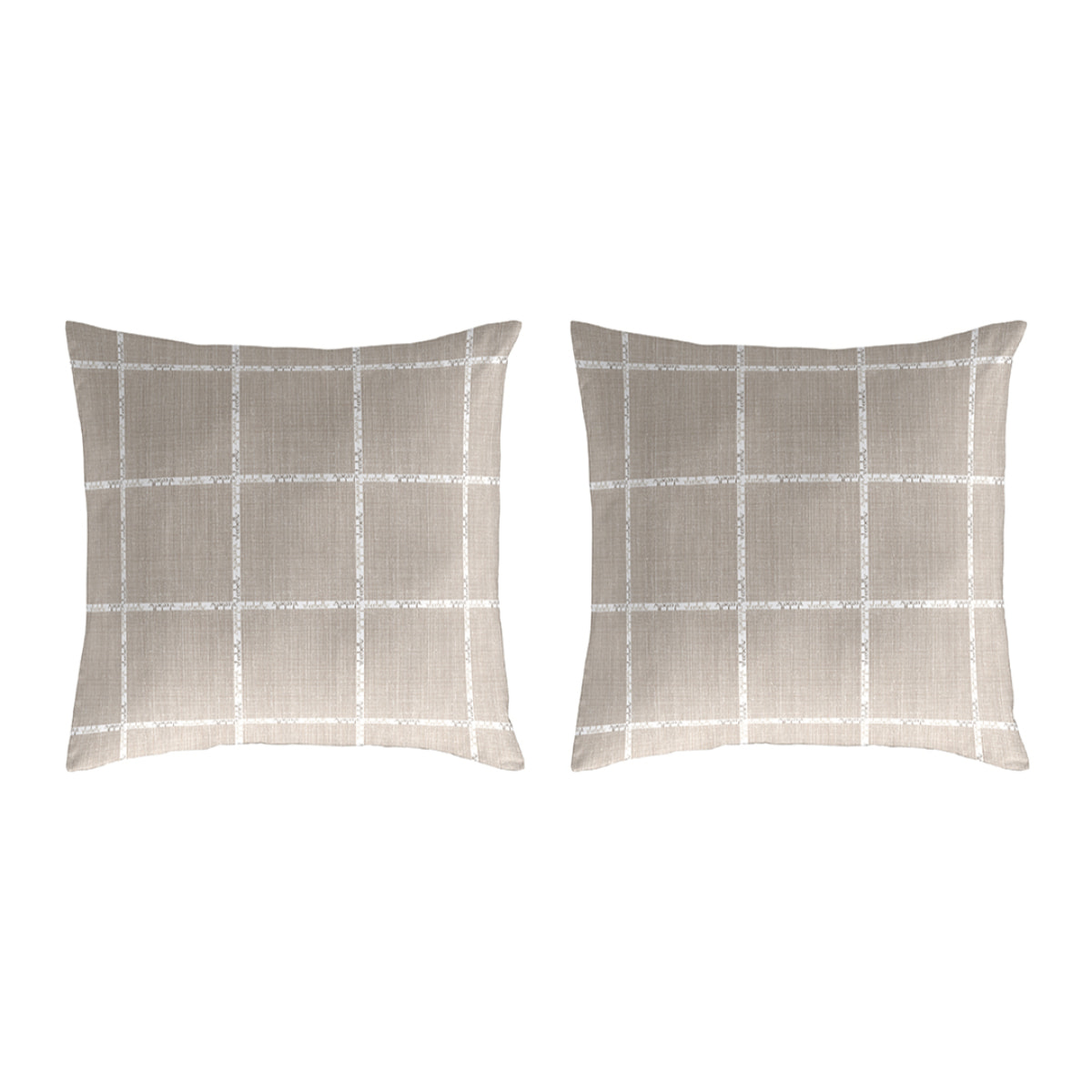 2 Fundas de almohada El Caballo 50x50 cm LEVIATAN Lino - 100% algodón -