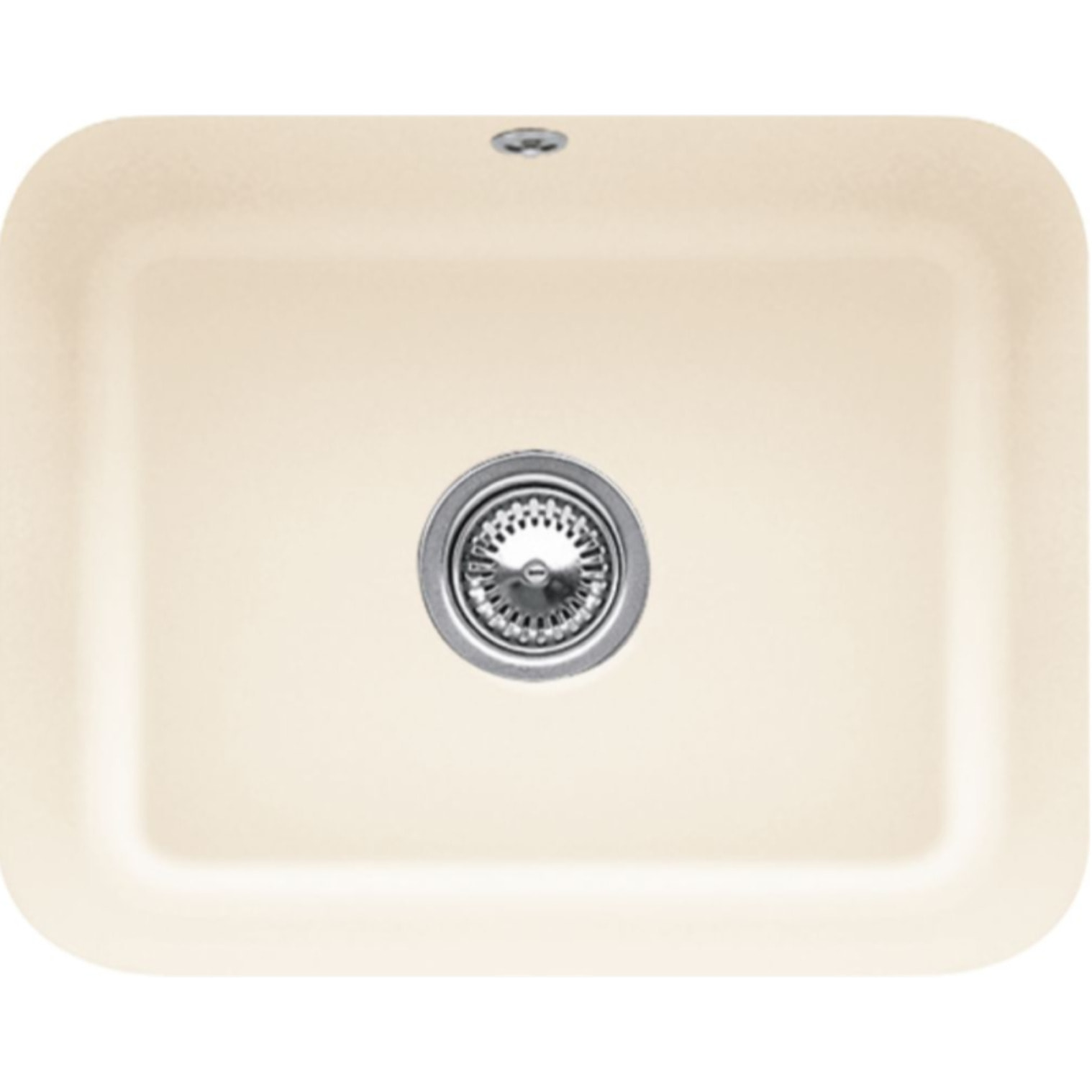 Evier 1 bac Cisterna 60C Ivory CeramicPlus
