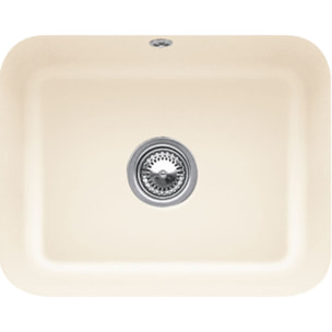 Evier 1 bac Cisterna 60C Ivory CeramicPlus