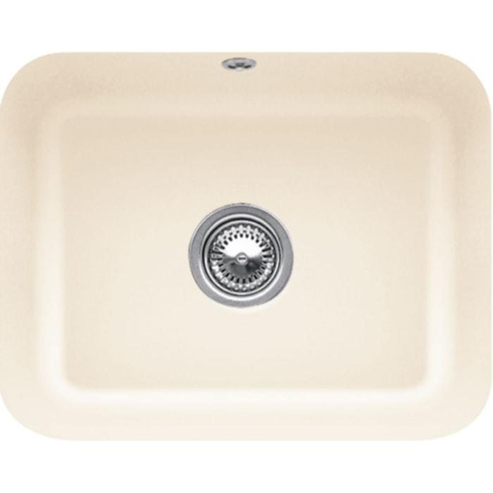 Evier 1 bac Cisterna 60C Ivory CeramicPlus