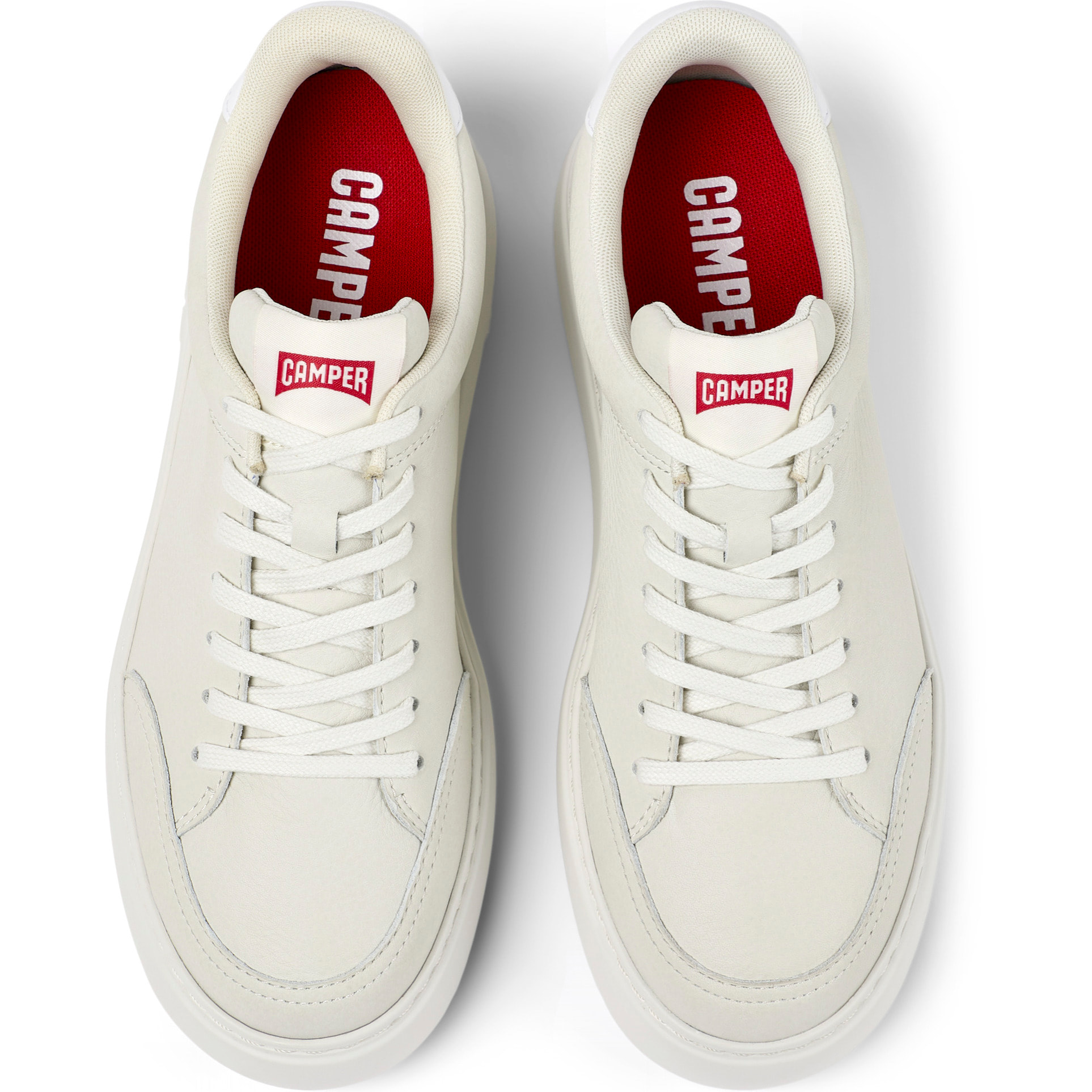 Sneakers - CAMPER Runner K21 - Bianco - Pelle liscia