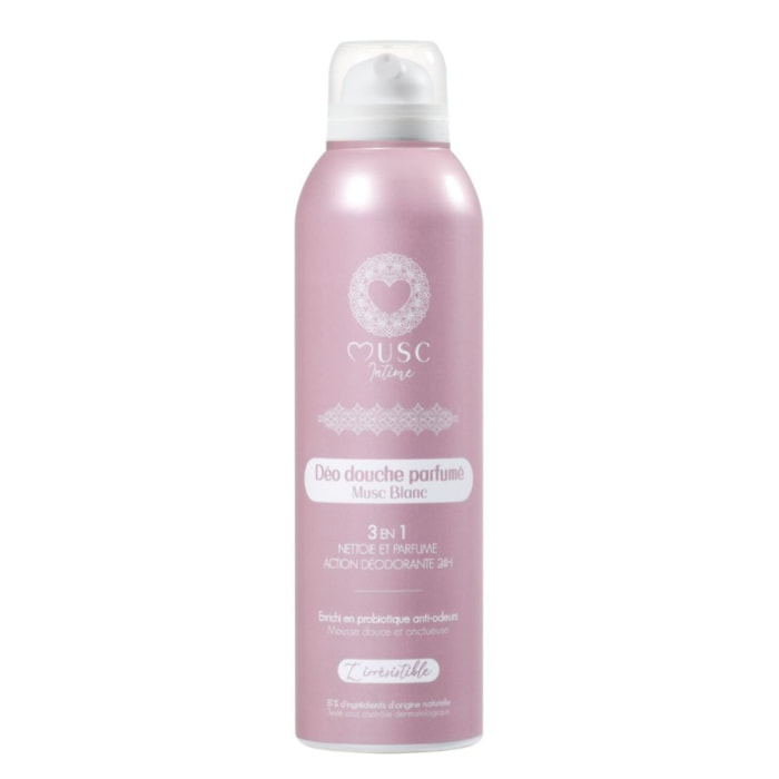 Musc Blanc - Déo Douche Parfumé 3 en 1