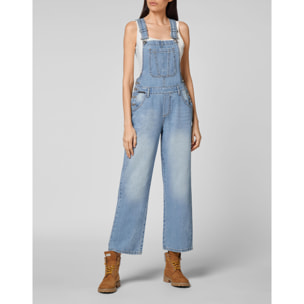 PHILIPP PLEIN Denim Jumpsuit ICONIC PLEIN