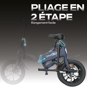 Vélo électrique pliable URBANGLIDE LINX 160 – 40 km d'autonomie