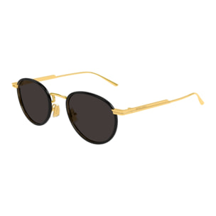 Gafas de Sol Bottega Veneta BV1389S-001 de Metal Hombre 48 mm