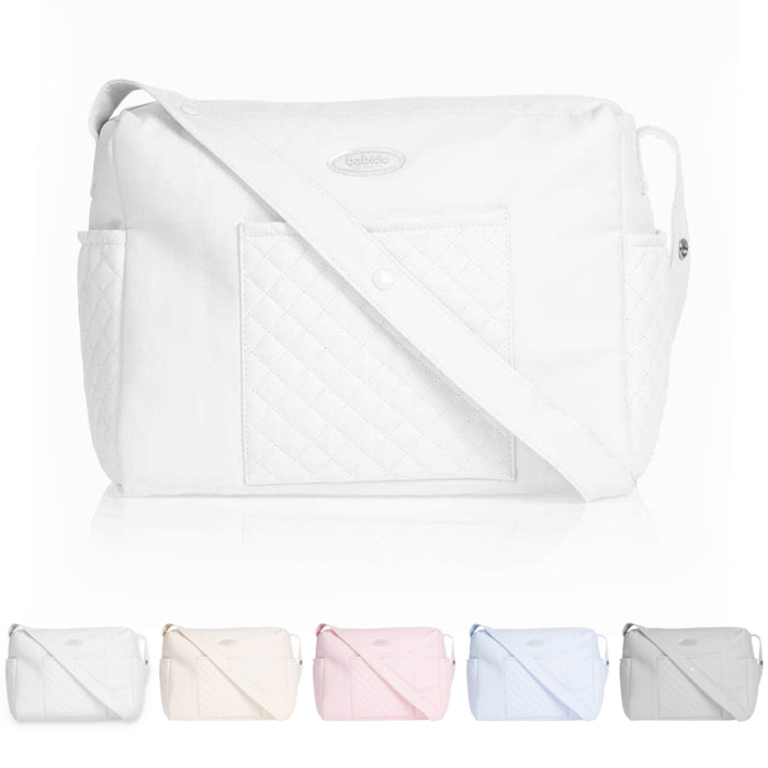 Bolso Gandul Acolchado Blanco Talla Ninguna