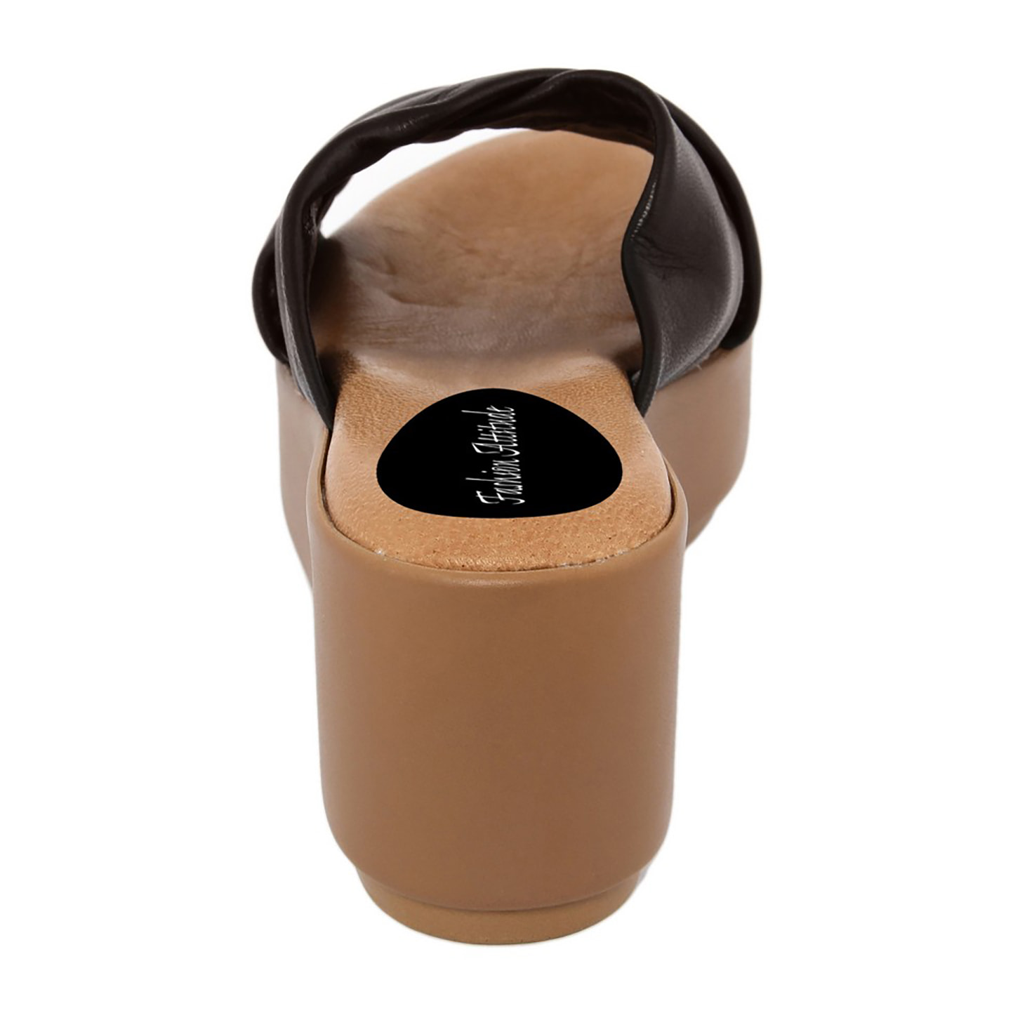 SANDALO IN PELLE MADE IN ITALY FASHION ATTITUDE COLORE COLORE Marrone