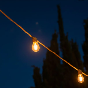 Guirlande solaire FANTASY CORD 10LED 8M