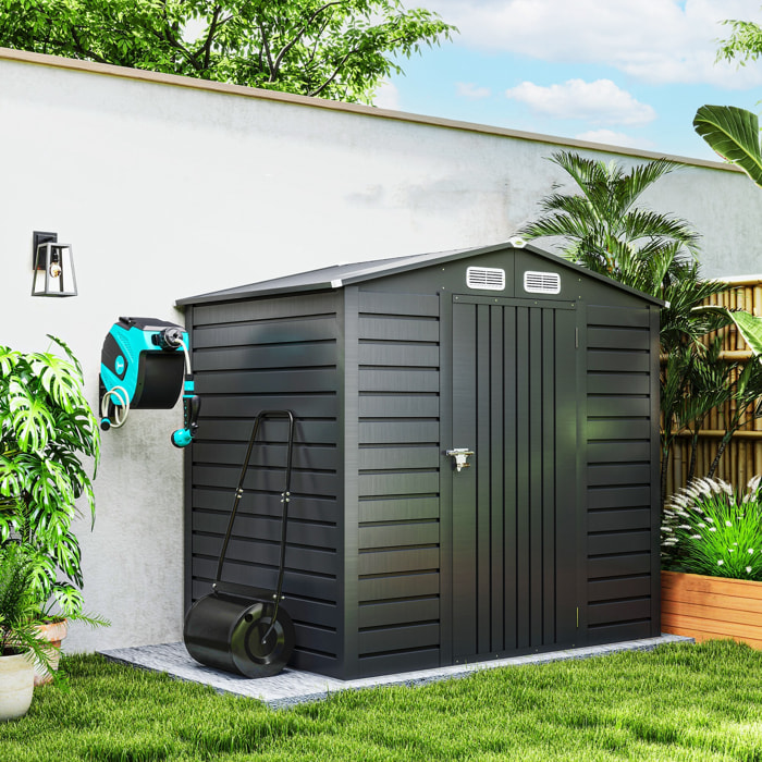 Rouleau à gazon jardin en acier avec poignée dim. 50L x 32l x 108H cm lestage max. 30 L noir