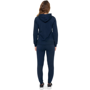 Tuta invernale donna cappuccio e zip, pantalone polsino Leone 1947 All You Need