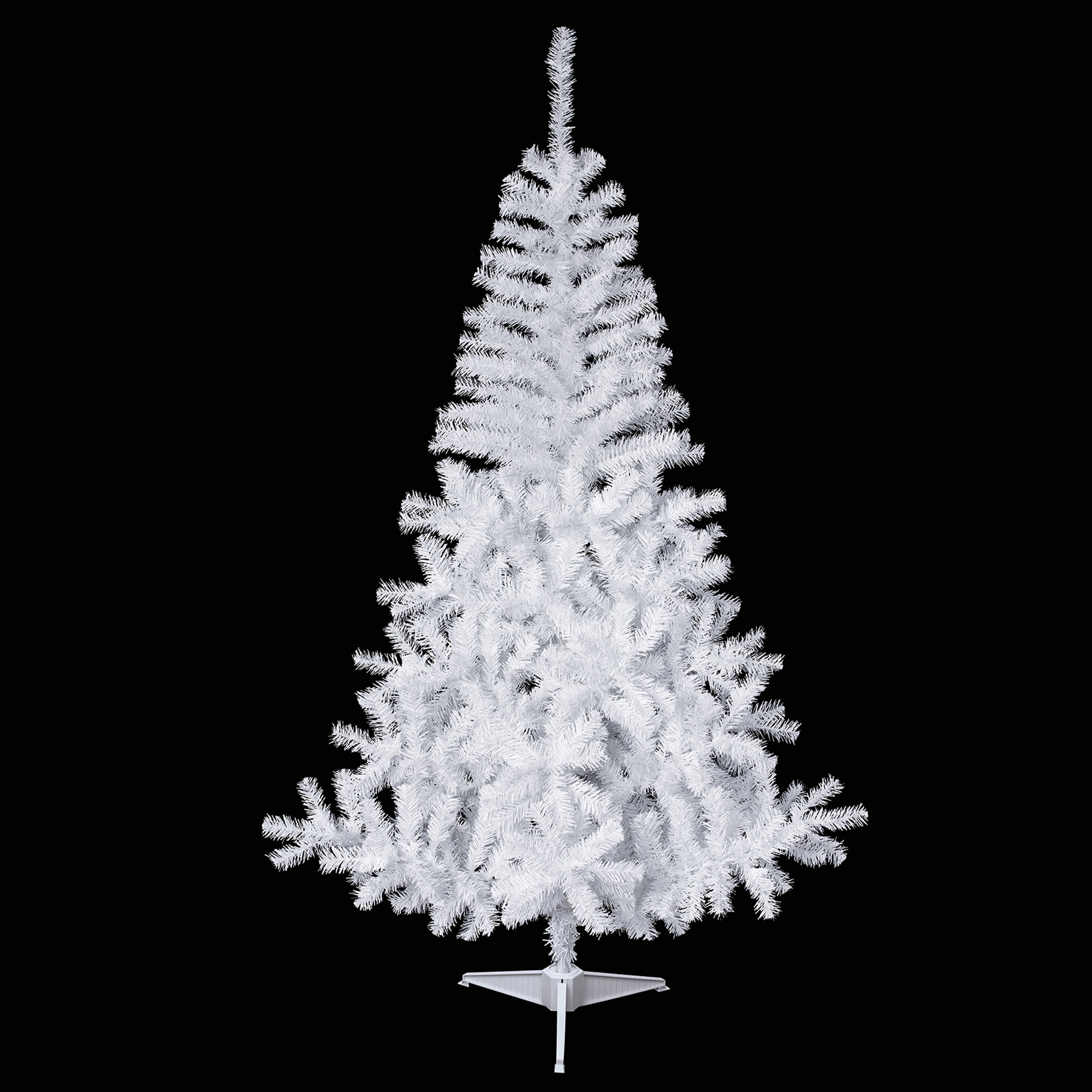 Elegante Arból de navidad Blanco 150 cm