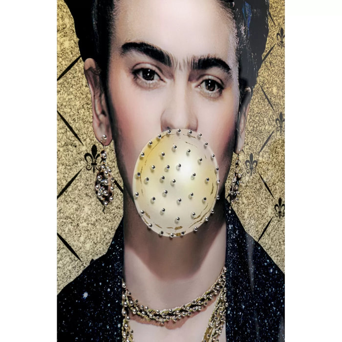 Tableau Frame artiste chewing-gum 40x50cm Kare Design