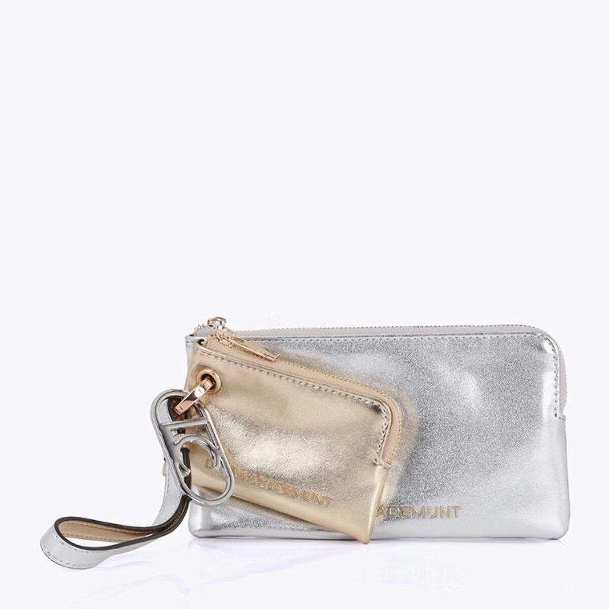 Portafoglio doppio con ciondolo LC