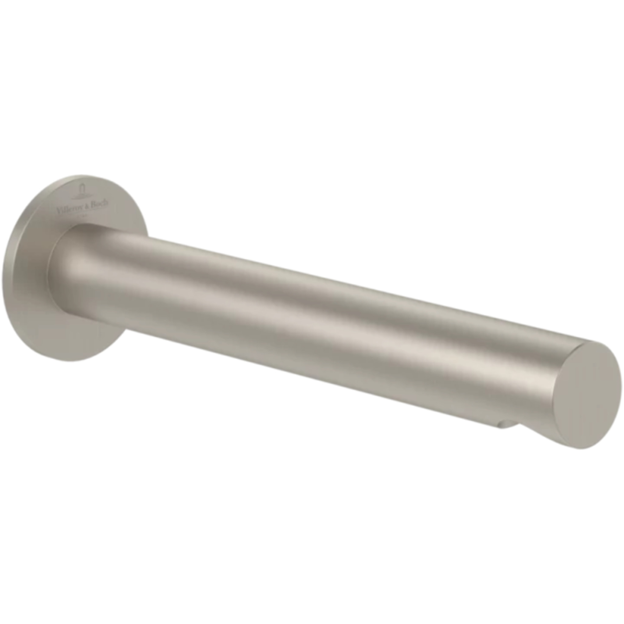 Bec de baignoire Loops & Friends montage mural Brushed Nickel Matt