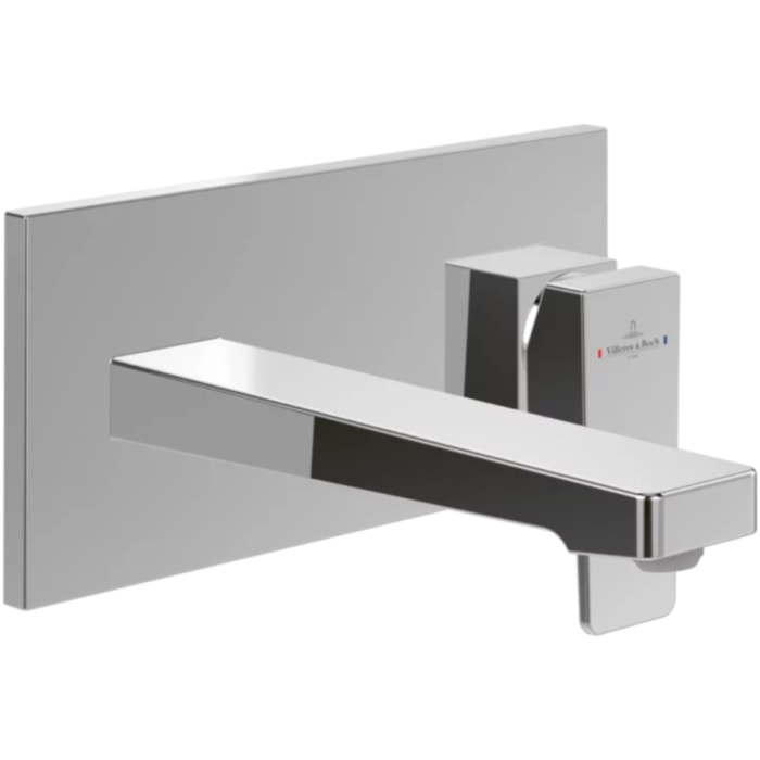 Mitigeur lavabo mural VILLEROY ET BOCH Architectura Square