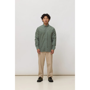 SOBRECAMISA WAFFLE SAGE
