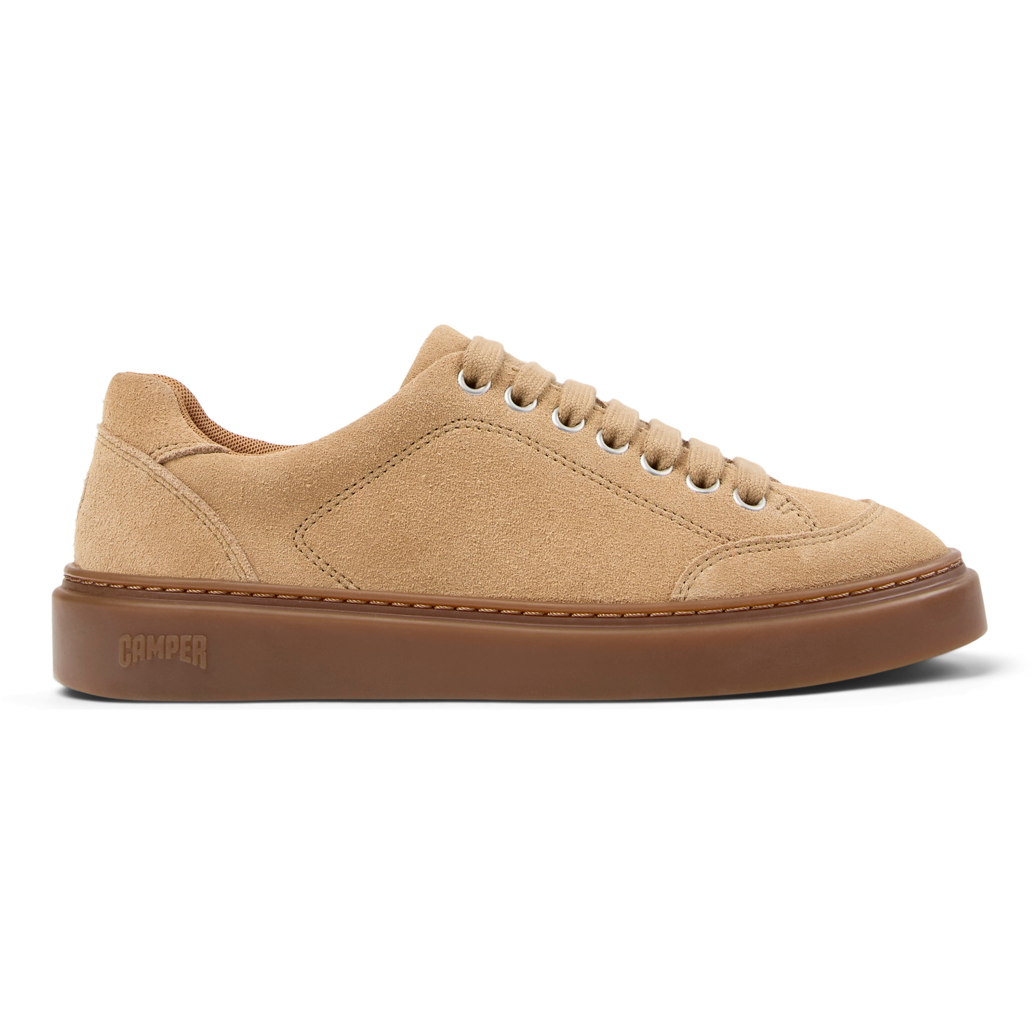 Sneakers - CAMPER Runner Twentyfive - Marrone - Pelle scamosciata