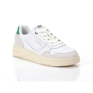 Sneakers Colmar Austin Look White Green Bianco