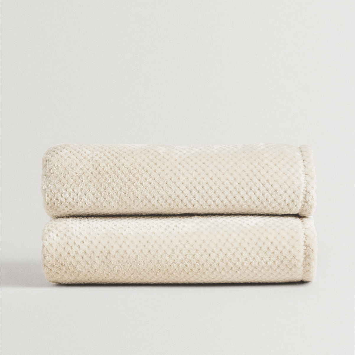 Plaid Popcorn - 100 % polyester Flannel de 250 g/m²