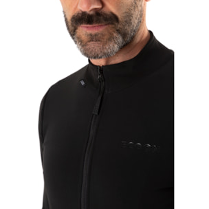 Cortavientos manga larga para hombre ECOON Puy de Dóme - Negro
