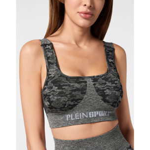 PLEIN SPORT Sports Bra LOGO