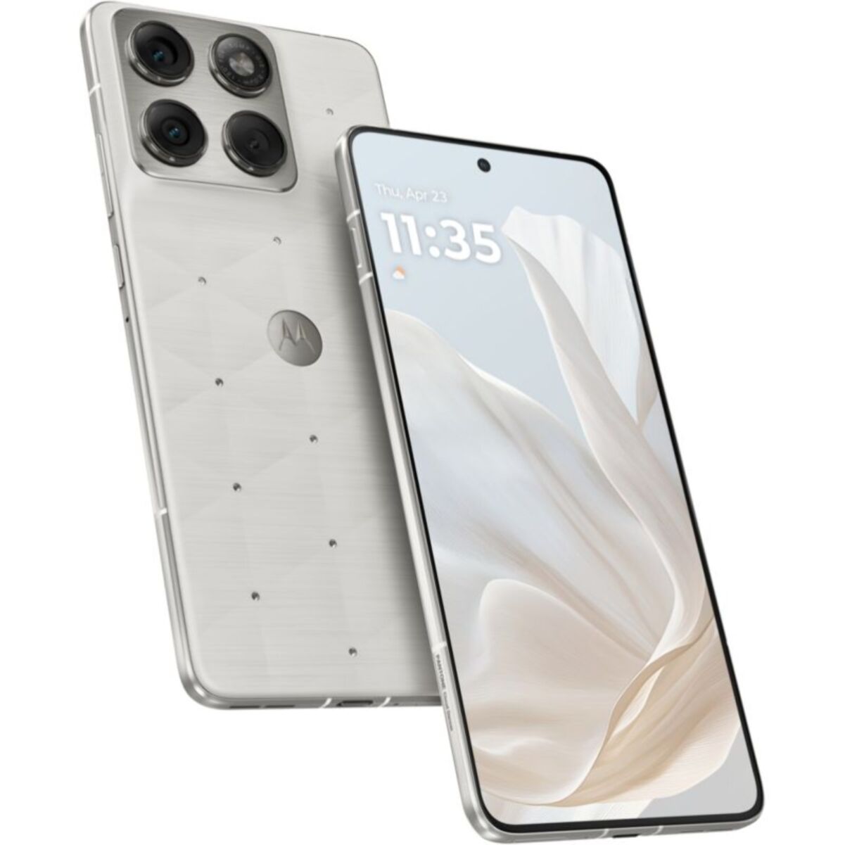 Smartphone MOTOROLA Edge70 512Go Swarovski Cloud dancer