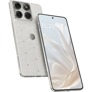 Smartphone MOTOROLA Edge70 512Go Swarovski Cloud dancer