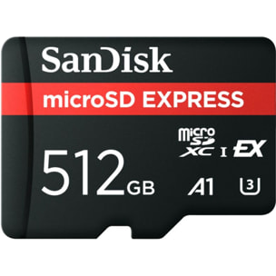 Carte Micro SD SANDISK EXPRESS 512GB SWITCH