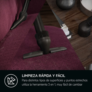 AEG Aspiradora con bolsa 6000 de 750 W y 73 dB(A) AB61H6SW | Reacondicionado