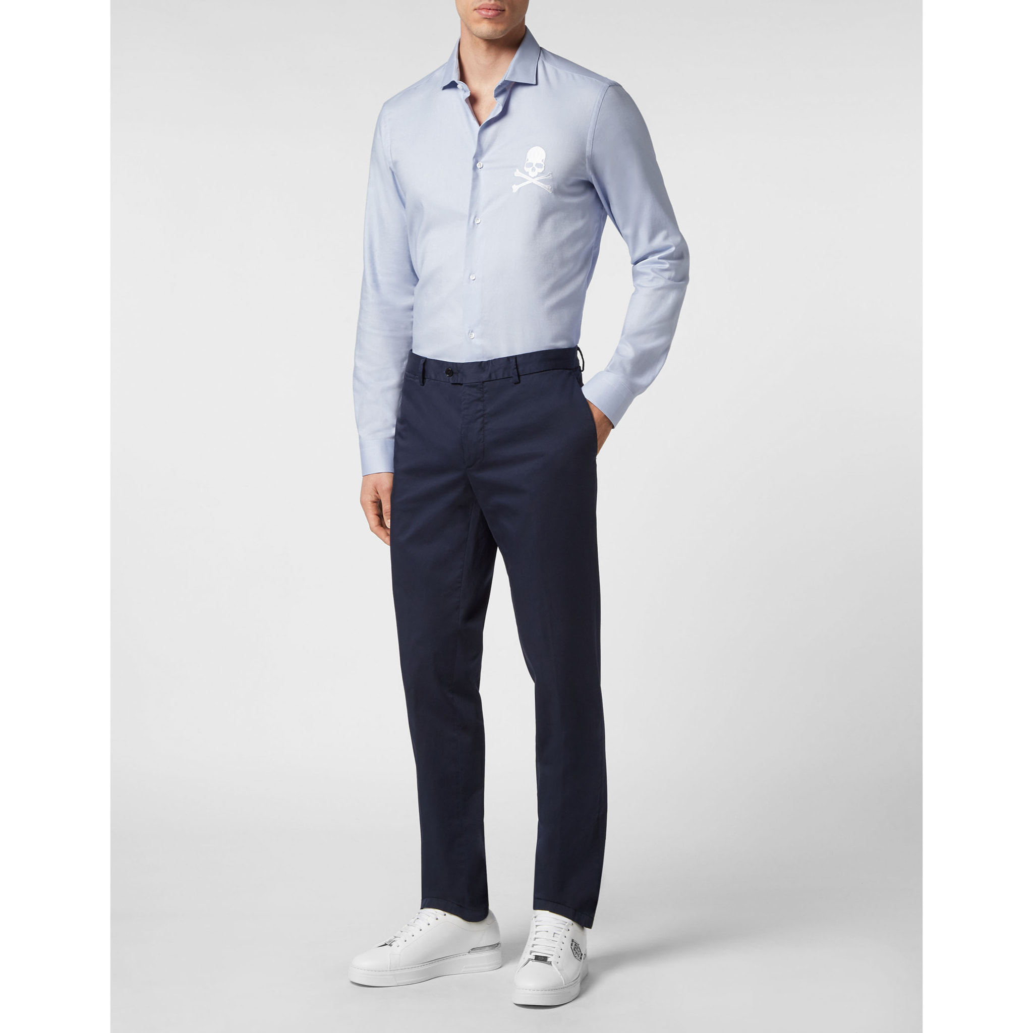 PHILIPP PLEIN Pantaloni taglio Chinos