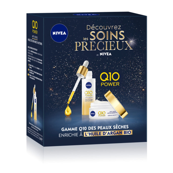 Nivea COFFRET Q10 JOUR+HUILE NOURR Q10