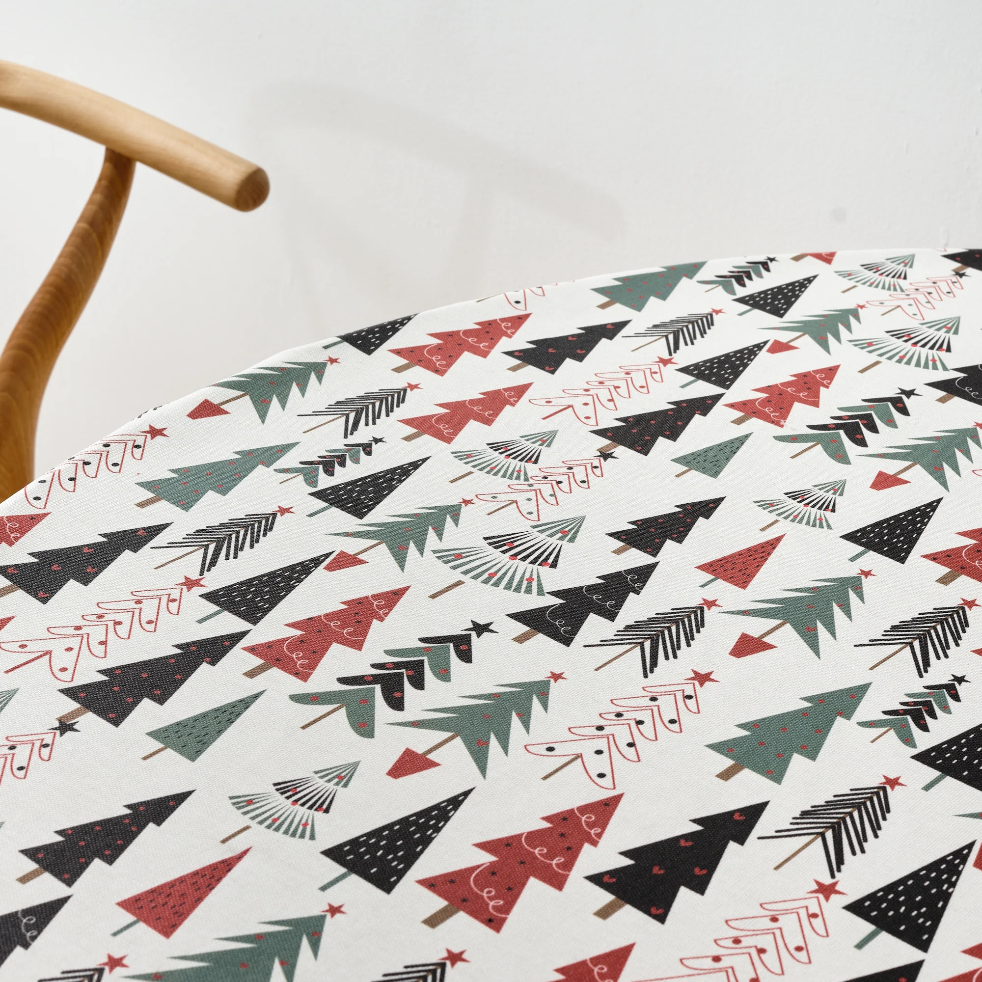 Nappe ronde en résine anti-taches Laponia 51-100