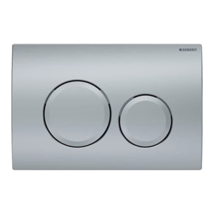Pack WC Bati-support Geberit + WC Swiss Aqua Technologies Infinitio sans bride + plaque Delta20 chrome mat (InfinitioGeb9)