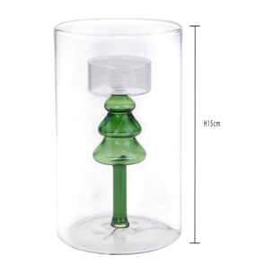 Portatealightcon albero - Pezzi 4 - VERDE - Bianchi Dino SpA