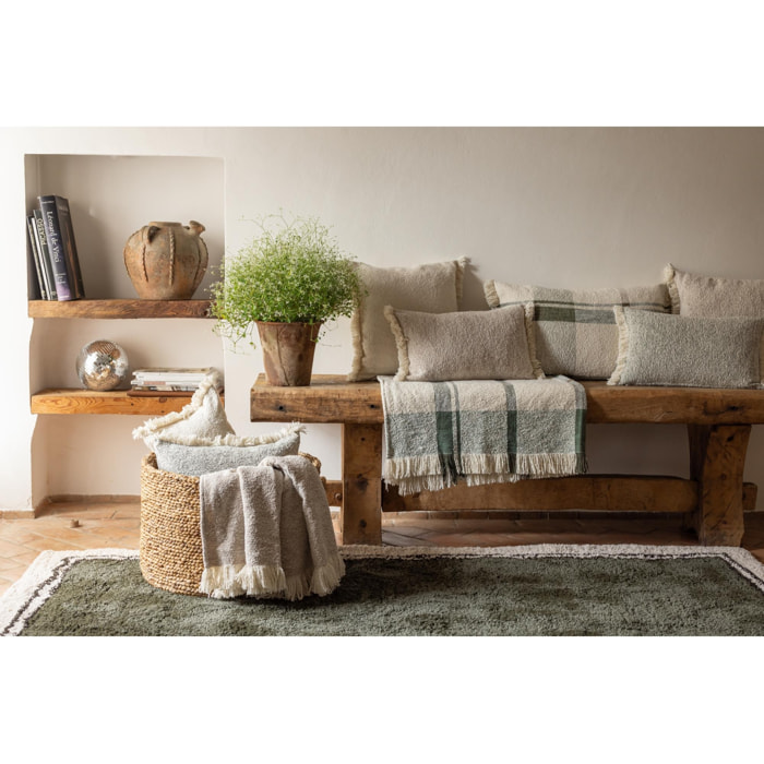 Coussin jacquard Jane