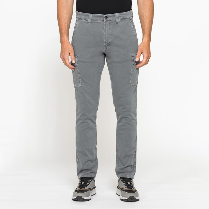CHINO IN GABARDINA LEGGERA ELASTICIZZATA MOD. 619S