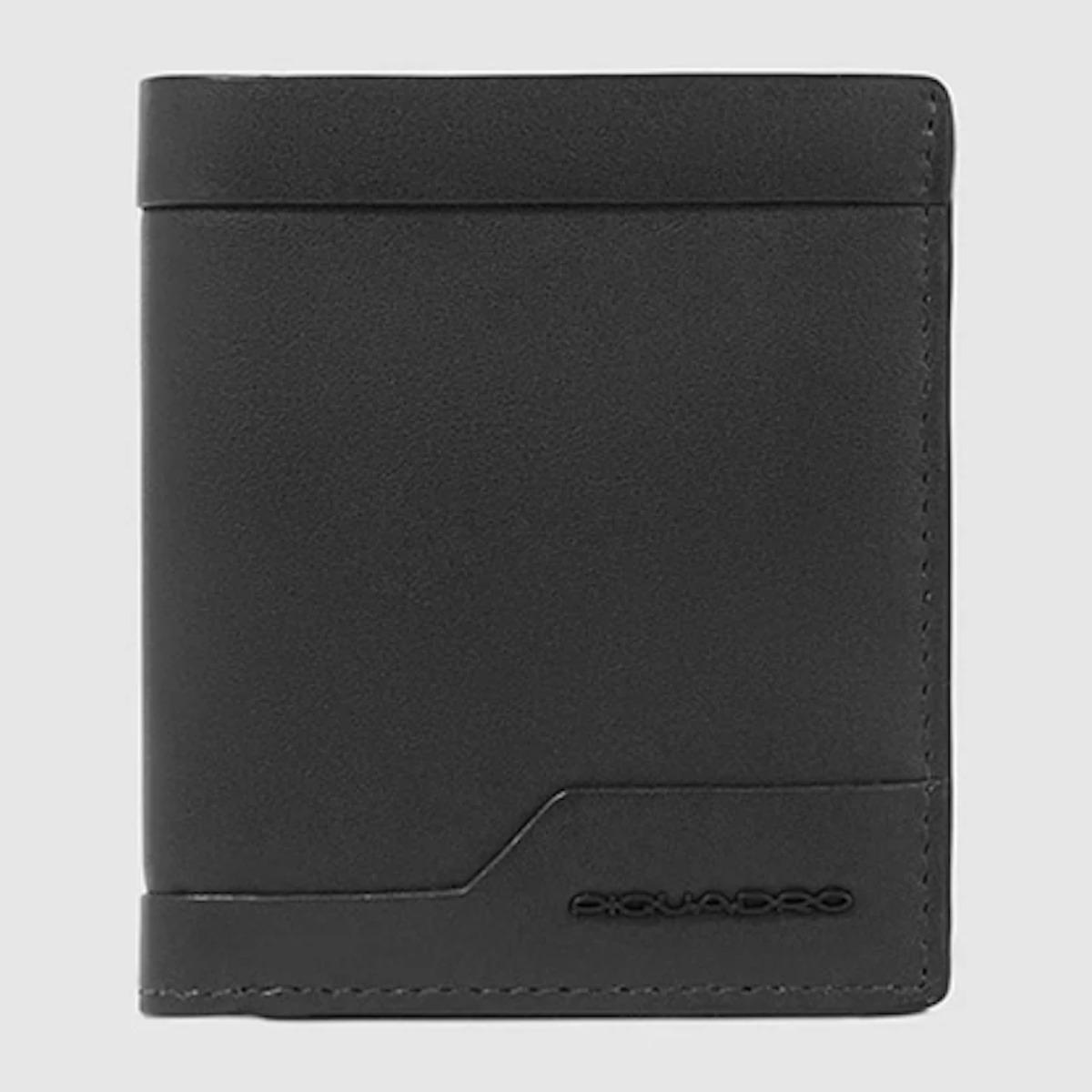 Piquadro Vertical men’s wallet with coin pocket