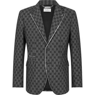 PHILIPP PLEIN Miami Vice Fit Blazer Jacquard Monogram