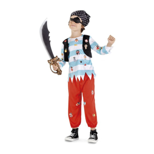 DISFRAZ PIRATA PEGATÍN INF