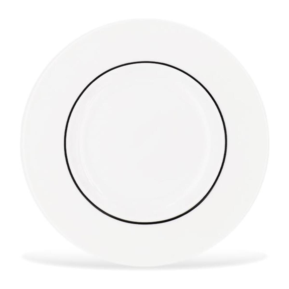 6 assiettes à dessert 22cm LIGNE