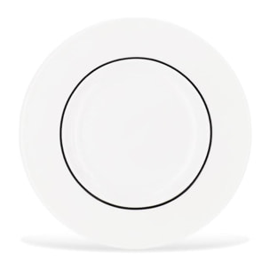 6 assiettes à dessert 22cm LIGNE