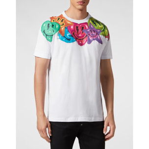 PHILIPP PLEIN Camiseta Cuello Redondo SMILE