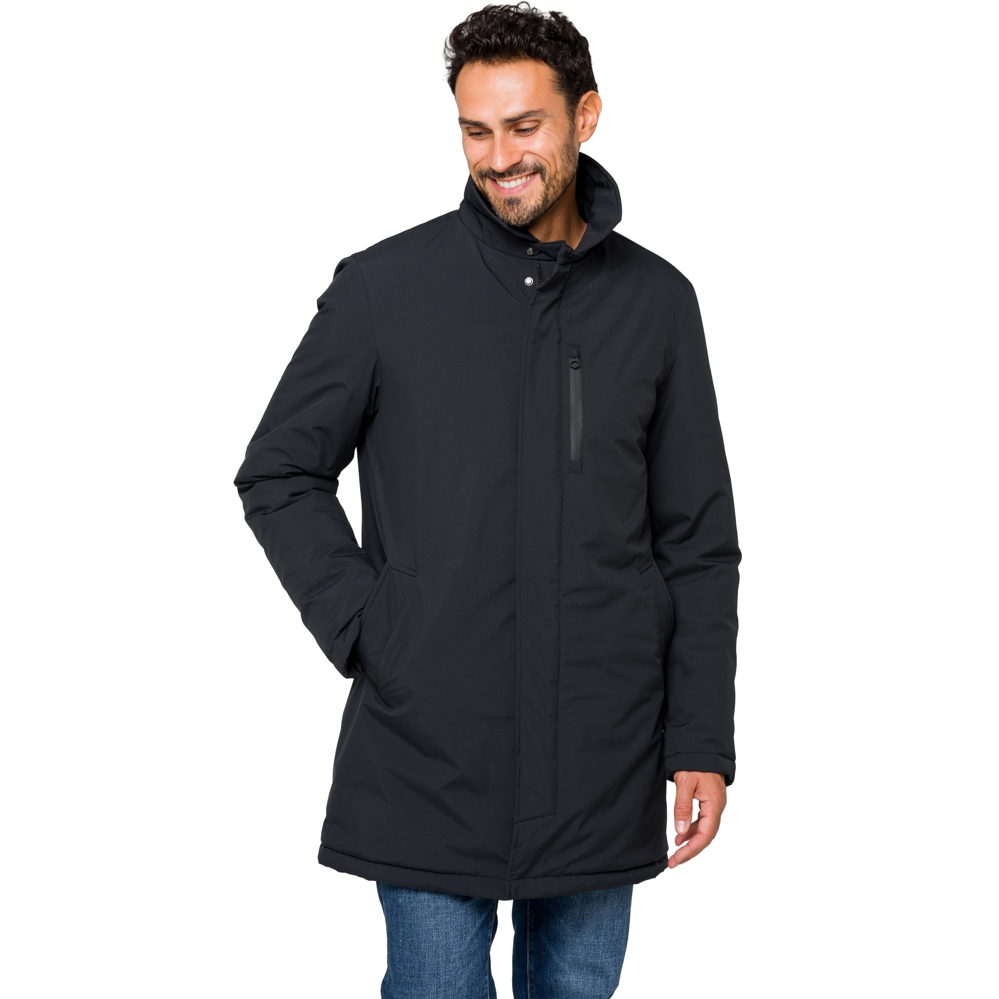 Chaqueta Hot Buttered térmica impermeable Awanui negra